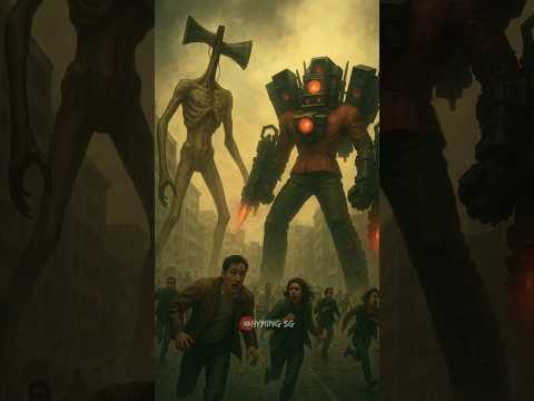 Siren Head vs Giant Creatures