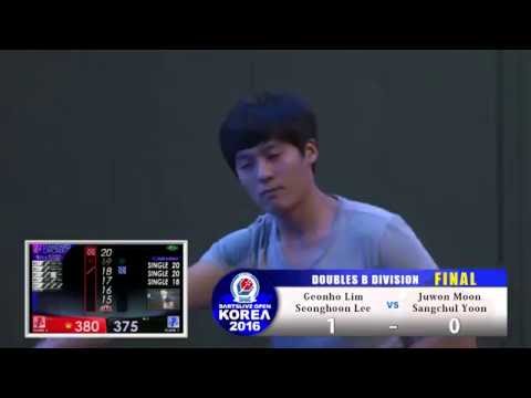DARTSLIVE OPEN 2016 KOREA -DOUBLES B DIVISION FINAL