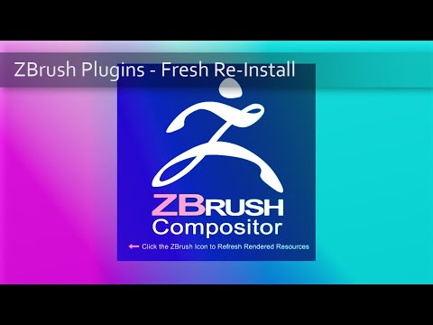 021 ZBrush Plugins Fresh Install - Re-Install ZBrush Compositor if needed!