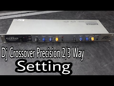 Демонстрация работы кроссовера Peavey PV 23XO