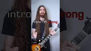 Download lagu You play ENTER SANDMAN intro riff wrong - Here's why #metallica mp3