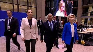 AB liderleri, Brüksel zirvesinde Ukrayna’ya 90 milyar avroluk destek paketi üzerinde anlaştı