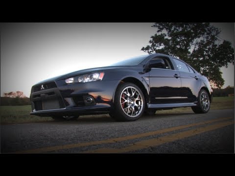 2013 Mitsubishi Lancer Evolution EVO MR Review - MPGomatic