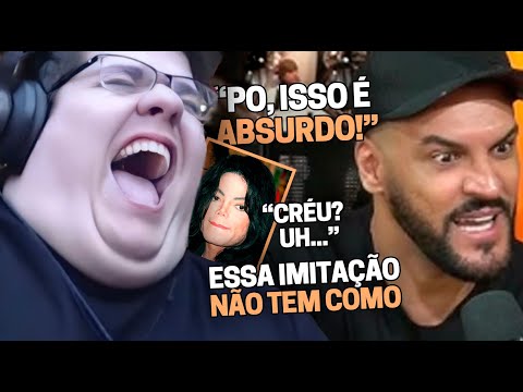 CASIMIRO REAGE: MC CRÉU CONTANDO SOBRE O DIA QUE MICHAEL JACKSON RECONHECEU ELE | Cortes do Casimito