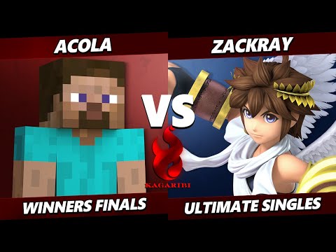 Kagaribi 10 Winners Finals - Acola (Steve) Vs. Zackray (Pit) Smash Ultimate - SSBU