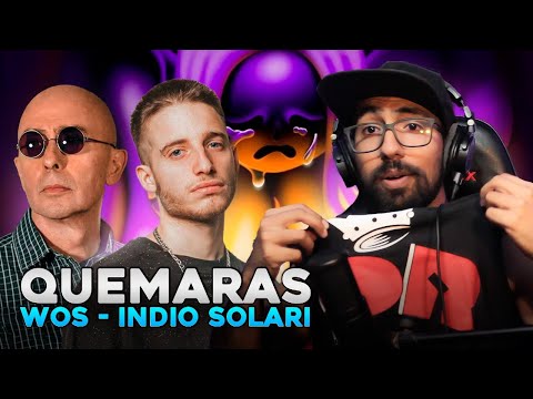 💥 WOS ft Indio Solari - QUEMARÁS | REACCIÓN Y ANÁLISIS 💥