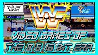 WWF Games Of The 8 & 16 Bit Era Compilation (Re-Upload)