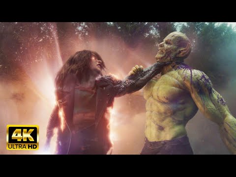 G'iah vs Gravik Super-Skrull - Full Fight Scene | Secret Invasion (2023) | Movie Clip [4K]