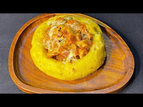 Cheesy Chicken Potato Nests | Quick & Delicious | Cooking for partner 