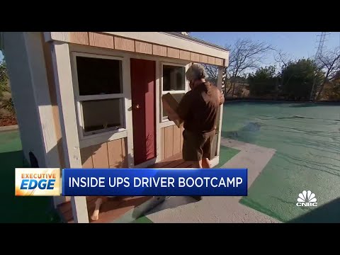 Behind-the-scenes of a UPS' driver training bootcamp