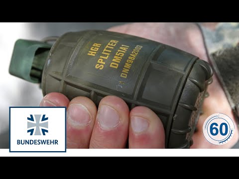 60 Sekunden Bundeswehr: Handgranate