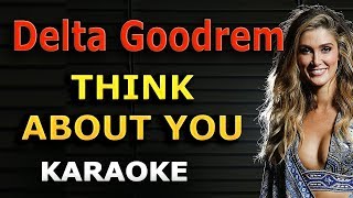 Delta Goodrem - Think About You LYRICS Karaoke