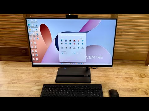 Lenovo Ideacentre Aio I 68.58Cms - 13Th Gen Intel I5 (Cloud Grey), 19.5