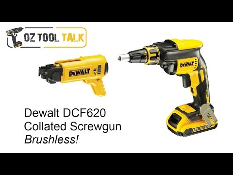 Dewalt gipskartonio suktuvas gręžtuvas DCF620NT 18V 30Nm, TSTAK lagaminas, be akumuliatoriaus ir kroviklio video