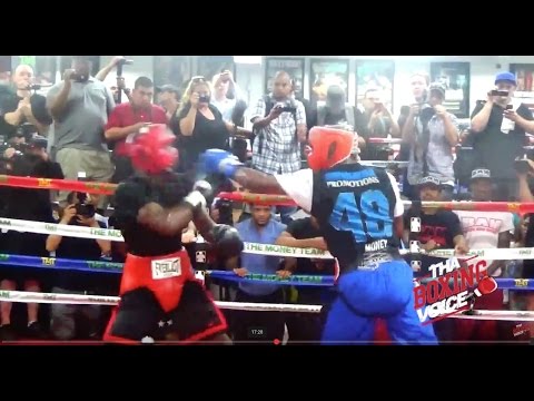 Rare Floyd Mayweather Jr , Sparring two Different Fighters 35minutes Straight