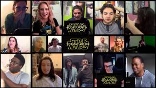 Star Wars Episode VII: The Force Awakens - Teaser Trailer 1 (Reaction Mashup)