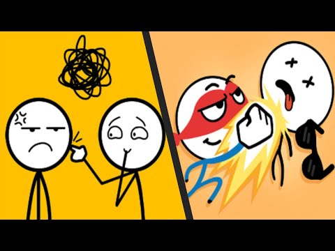 MAKE ME ANGRY vs ATTACK DRAW LINE - New Levels Super UPDATE Satisfying Double Gameplay Android ios