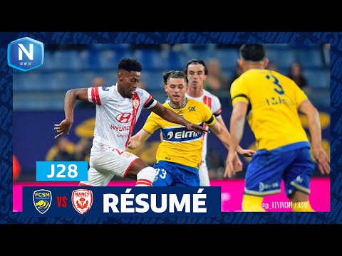 J28 I FC Sochaux-M. - AS Nancy-Lorraine (2-1) I National FFF 2023-2024