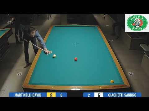 👑 Maestri in Guerra! MARTINELLI DAVID vs GIACHETTI SANDRO – Biliardo d’élite! parte 3