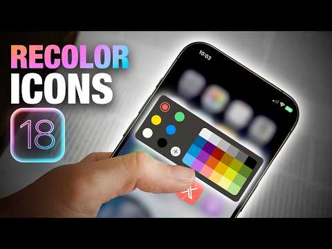 10 NEW iOS 18 Leaked Features | Custom Icons & Home Screens!