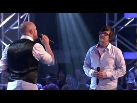 The Voice Norge 2012 - Martin Halla og Ruben Gundersen - Duell - Keep On Walking [HQ]