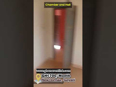 Chamber and Hall for Rent at First by the Ring Road, New Dormaa, Sunyani