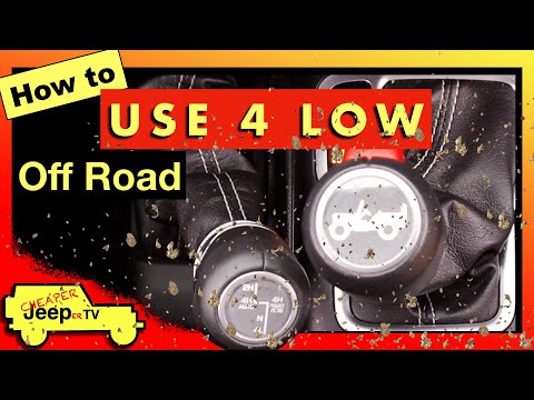 How to Use 4 Low Off Road | Jeep Wrangler JL