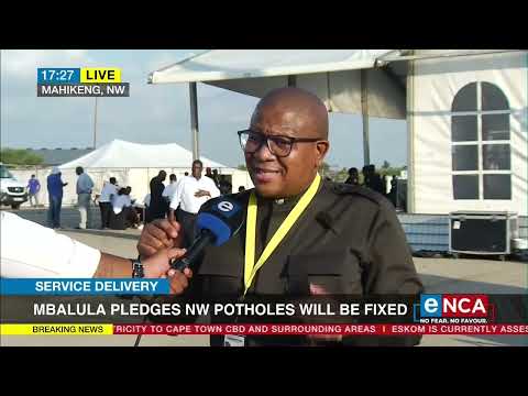 Pule Letshwiti Jones speaks to minister of Transport Fikile Mbalula