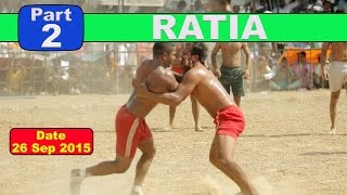 (1) Ratia (Haryana) Kabaddi Touranament 26 Sep 2015
