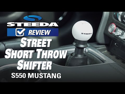Steeda S550 Mustang Tri-Ax Street Short Throw Shifter | Review