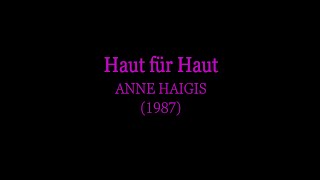 Haut für Haut (Text) - Anne Haigis