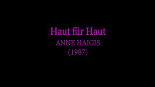 Haut für Haut (Text) - Anne Haigis