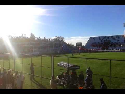 Gol 100 del Chino Luna en Entre Ríos visto desde la tribuna