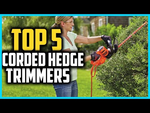 Top 5 Best Corded Hedge Trimmers in 2025