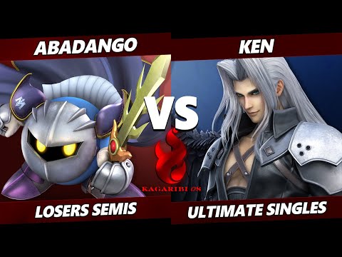 Kagaribi 8 Losers Semis - KEN (Sephiroth) Vs. Abadango (Meta Knight) SSBU Ultimate Tournament