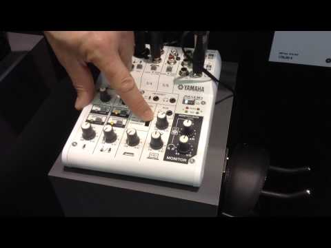 MusikMesse 2015: Yamaha AG Mixers