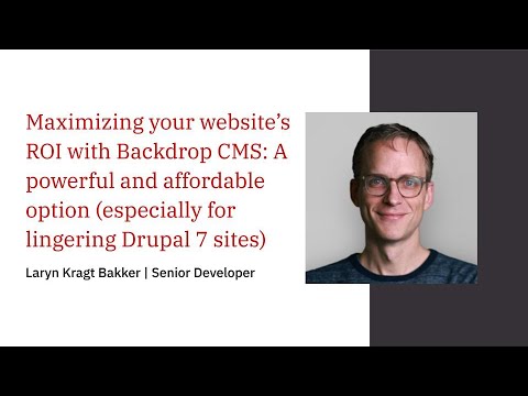 Maximizing your website’s ROI with Backdrop CMS: A powerful and affordable option