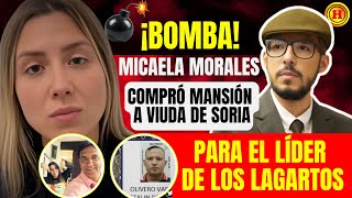¡BOMBA! La hija de Morales compró mansión a viuda de Soria para el líder de Los Lagartos