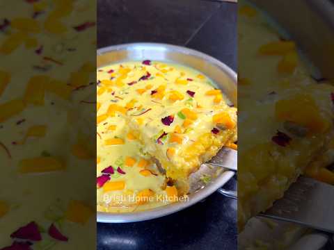 1 bar khayenge to bar bar bnayenge #shorts #bristihomekitchen #mangosujicake