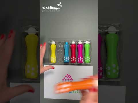 6 Stifte mit Schaumstoffspitze