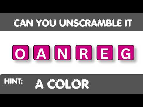 Trigger Unscramble