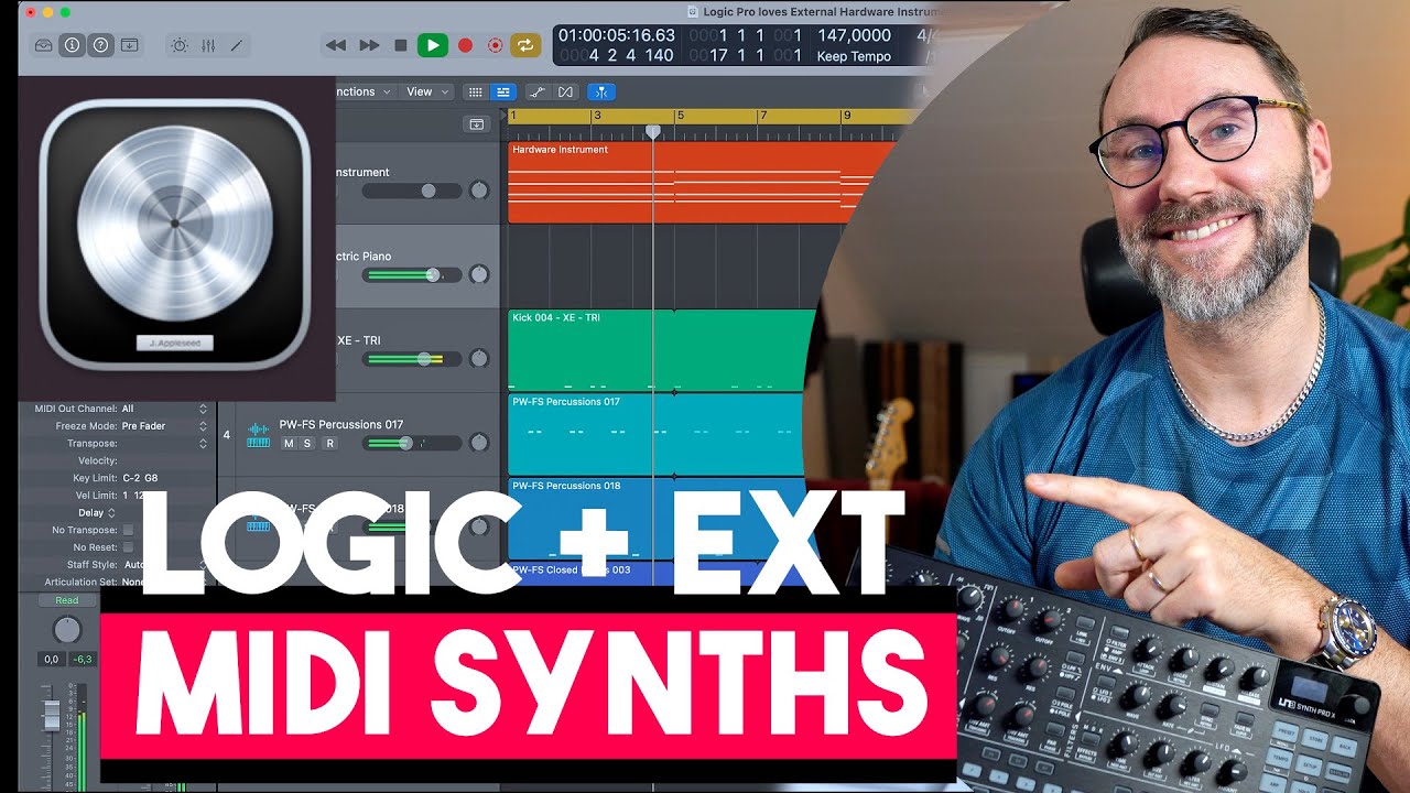 Logic Pro X - External MIDI Synthesizers & instruments - ALL YOU NEED TO KNOW