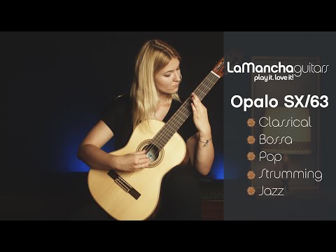Демонстрация звучания классической гитары La Mancha Opalo SX/63