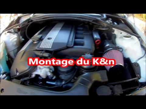 Bmw 325Ci e46: Comparaison Son du moteur avec un filtre K&n