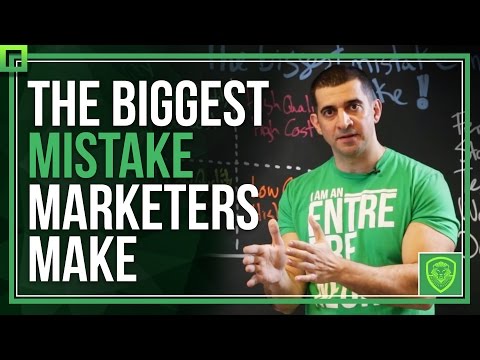 The Biggest Mistake Marketers Make