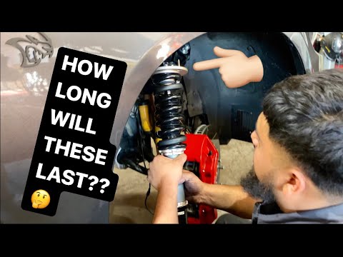 THE FIRST EVER TO PUT COILOVERS ON A HELLCAT??!