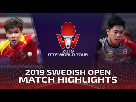 [2019 ITTF Swedish Open] Wang Chuqin vs Chen Alexander  2019.10.2
