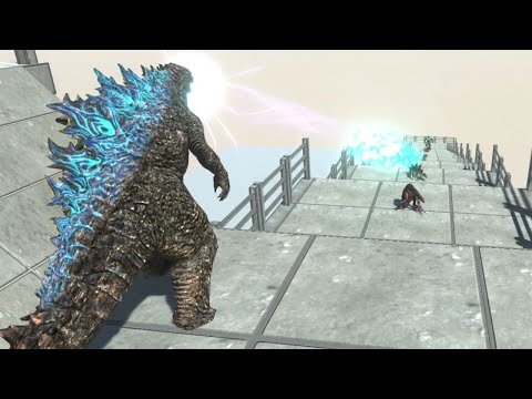 Godzilla Death Fall Tour - Animal Revolt Battle Simulator