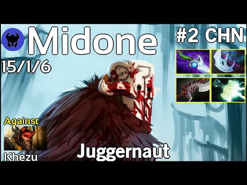 Midone [Secret] plays Juggernaut!!! Dota 2 7.21