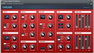 Video thumbnail for Charlatan VST synthesizer (BlauKraut Engineering) - Preview of 102 sound patches by Sakhalia Net Project